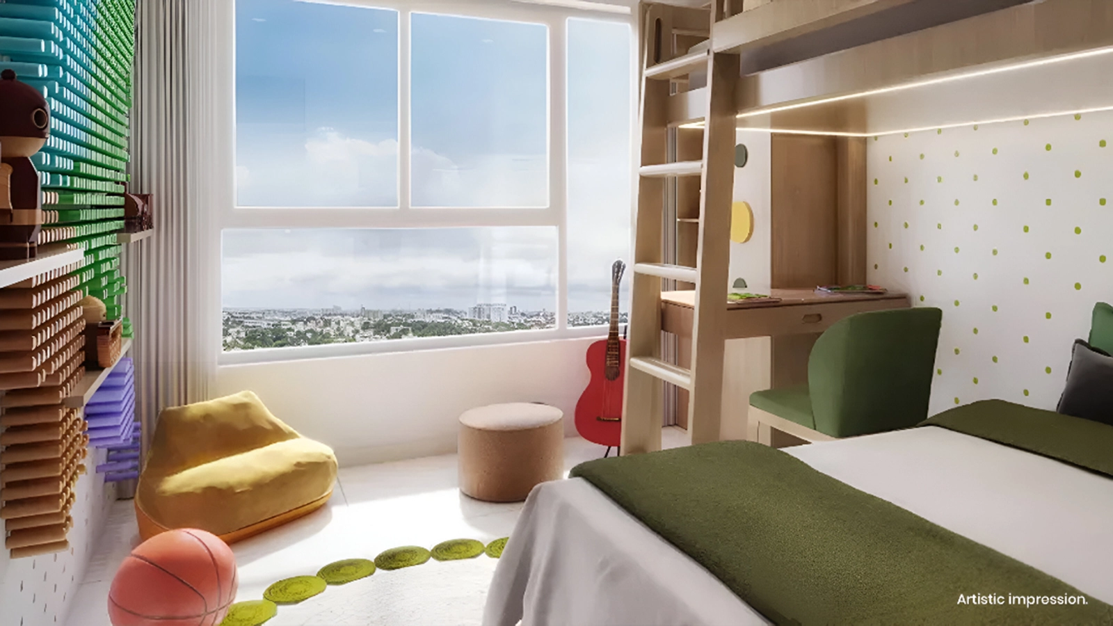 Mahindra Eden Apartments In Kanakapura Road Bangalore kids room